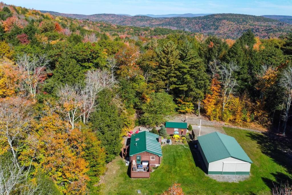 Bluestone Log Cabin Villa Margaretville Dış mekan fotoğraf